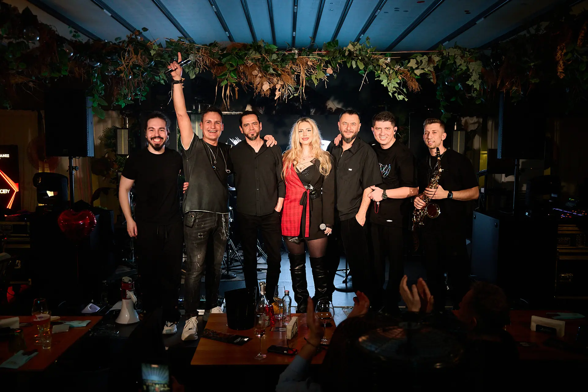 Valy Stoleru Band live pe scenă